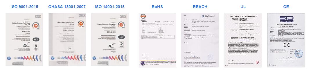 certifications