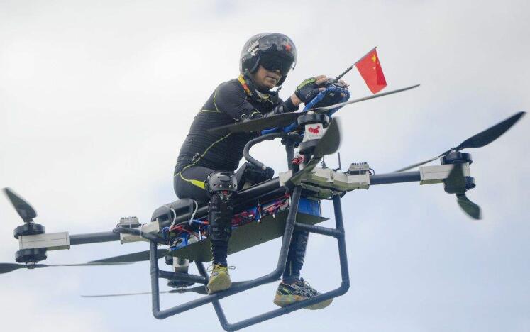 Tattu Custom Battery Successfully for Manned Drone