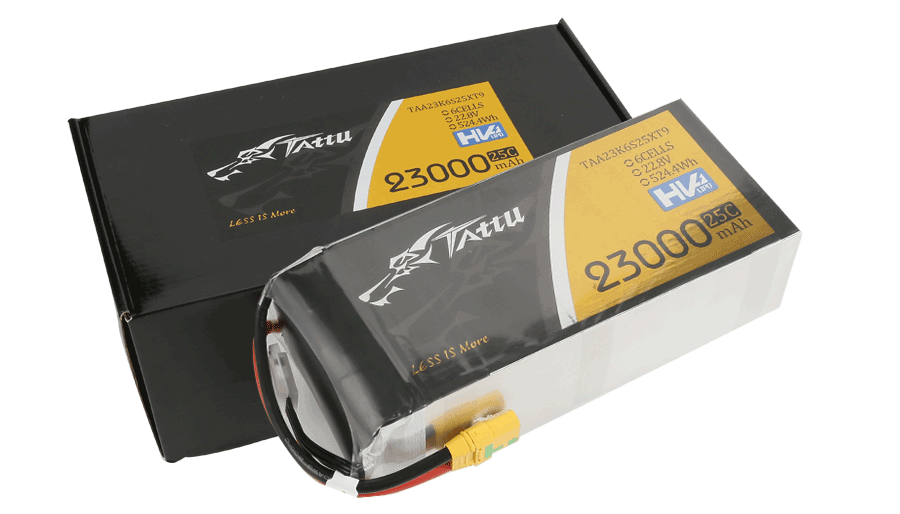 23000mAh 22.8V LiHv Pouch Cell UAV Battery