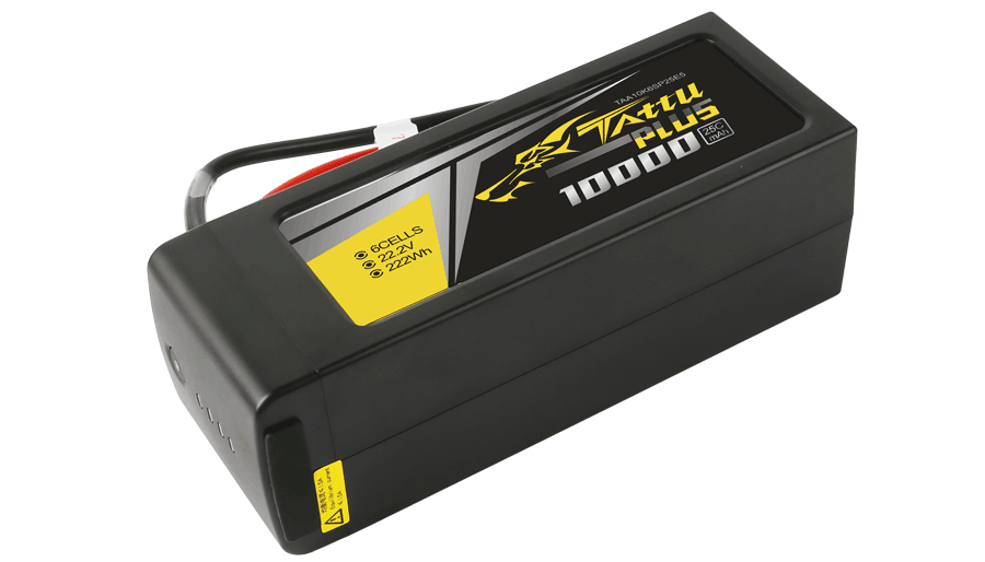 Tattu Plus 10000mAh 22.2V Lipo Smart Battery for UAVs Dones