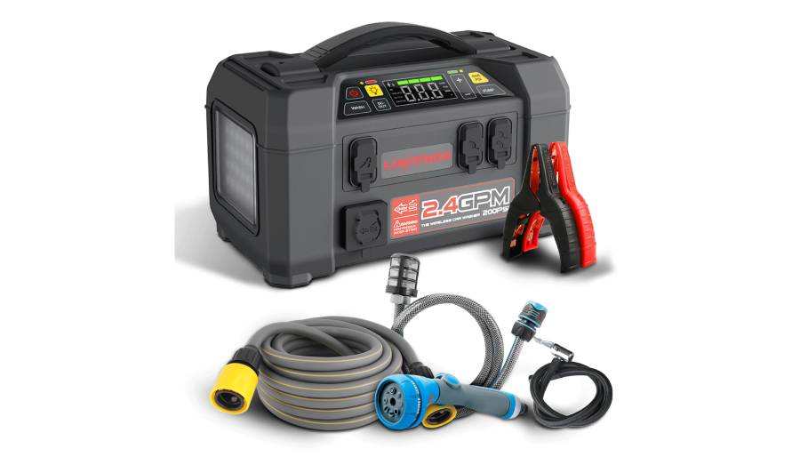 AW401 Jump Starter with Car Washer Solution | Grepow ODM/OEM