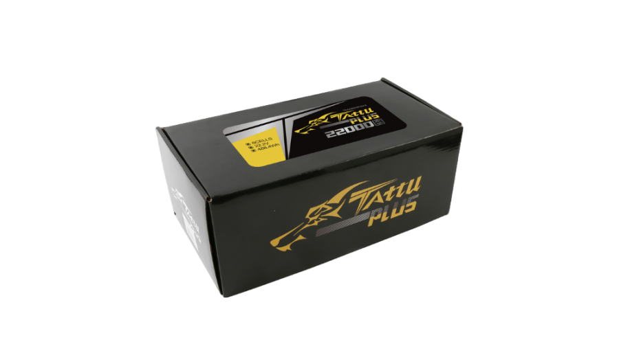 Tattu Plus 22000mAh 6S 22.2V 25C Lipo Smart Drone Battery Pack