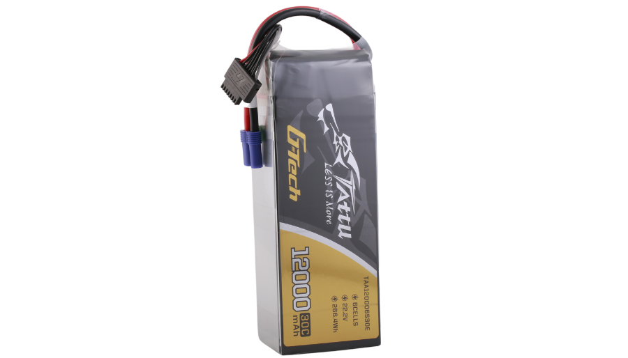 Tattu G-Tech 30C 6S 12000mAh 22.2V Lipo Drone Battery Pack