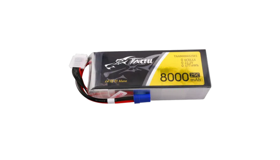 Tattu G-Tech 25C 6S 8000mAh 22.2V Lipo Drone Battery for UAVs