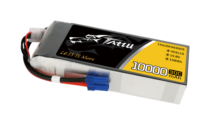 Tattu 4S 10000mAh 14.8V 30C Lipo Drone Battery For UAV