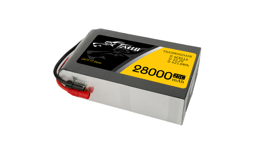 Tattu 6S 28000mAh 22.2V 25C Lipo Drone Battery for UAVs