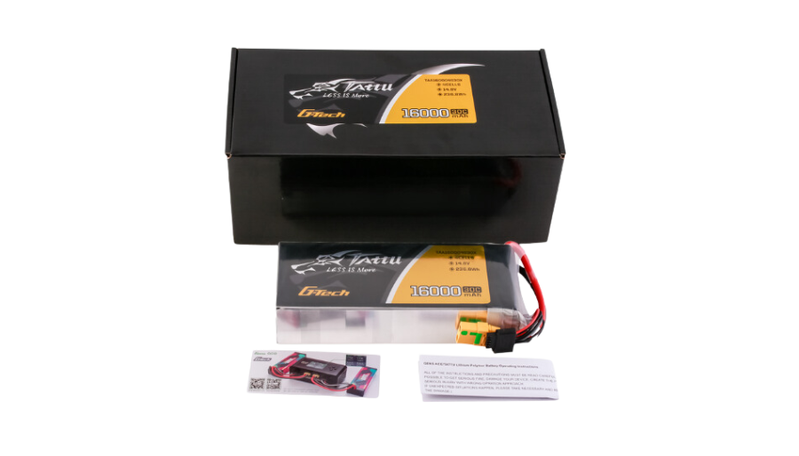 Tattu G-Tech 4S 16000mAh 14.8V 30C Lipo Drone Battery For UAV