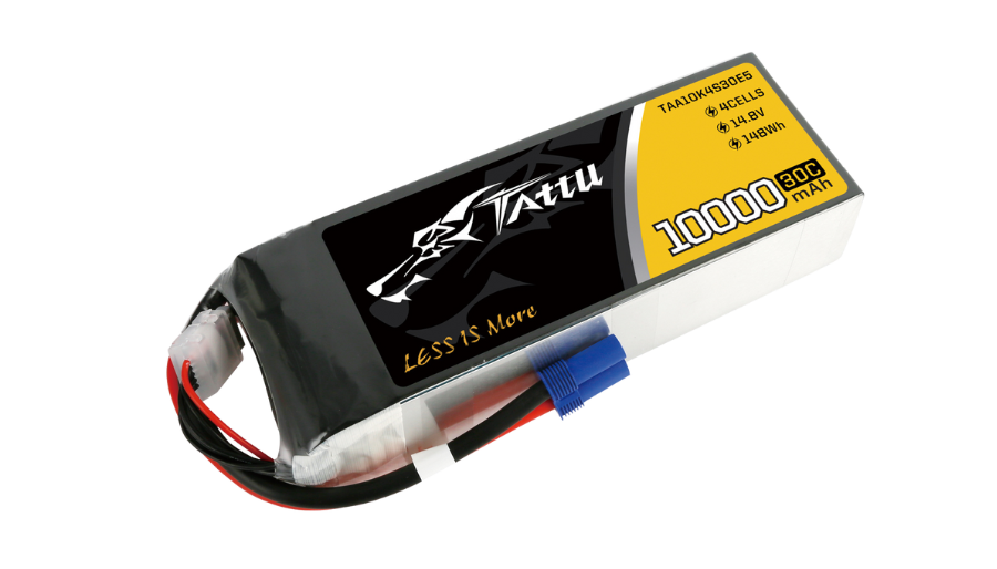 Tattu 4S 10000mAh 14.8V 30C Lipo Drone Battery For UAV