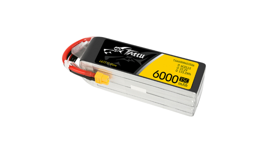 Tattu 6S 6000mAh 22.2V 35C Lipo Drone Battery for UAVs