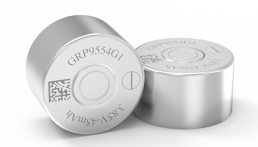 GRP9554G1 Rechargeable Lithium-Ion Button Cell Battery