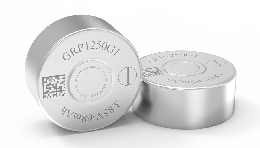 GRP1250G1 Rechargeable Lithium-Ion Button Cell Battery