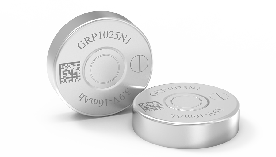 GRP1025N1 Rechargeable Lithium-Ion Button Cell Battery