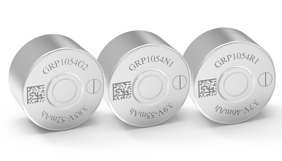 GRP1054 Series Rechargeable Lithium-Ion Button Cell Batteries