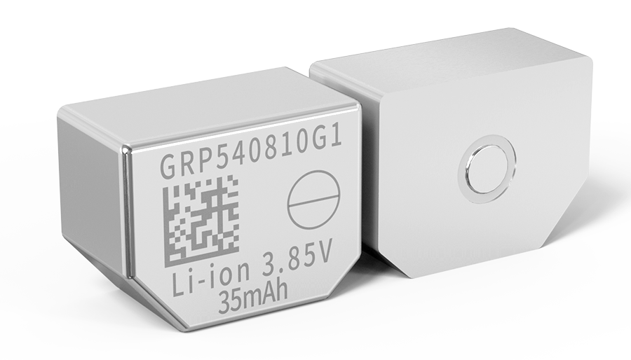 GRP540810G1 Metal Casing Hexagonal Rechargeable Li-ion Battery