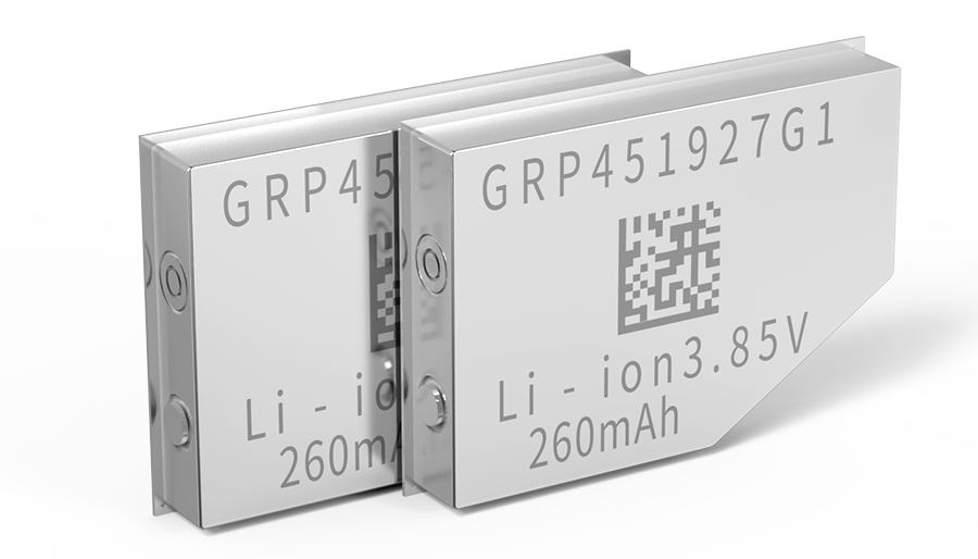 GRP451927G1 Metal Casing Pentagonal Rechargeable Li-ion Battery