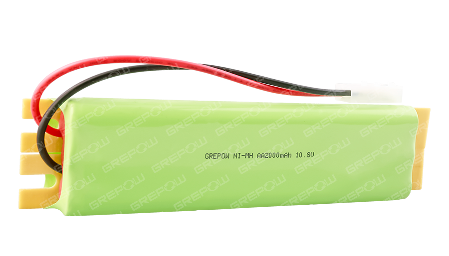 10.8V 2000mAh AA High Temperature NiMH Battery for Fire Emergency Ceiling Light-4