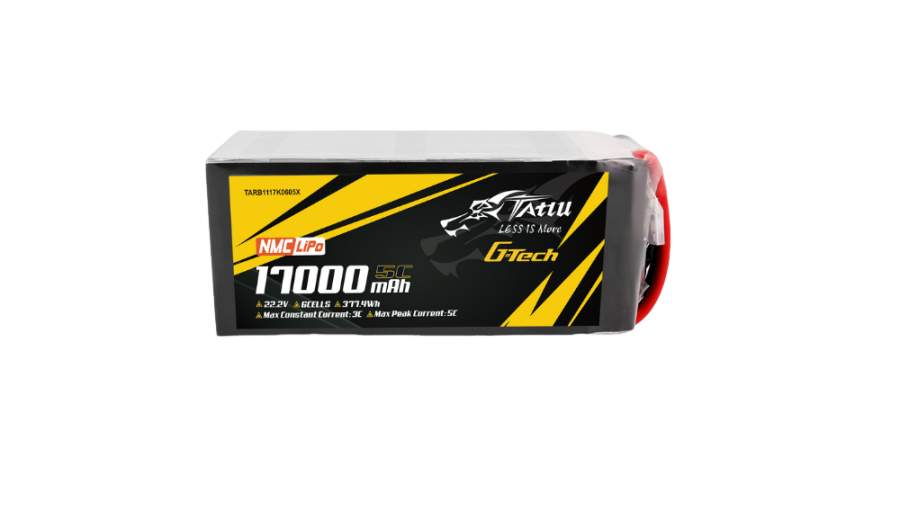 Tattu 17000mAh 22.2V 6S NMC Semi-Solid State Battery Pack with G-Tech -2