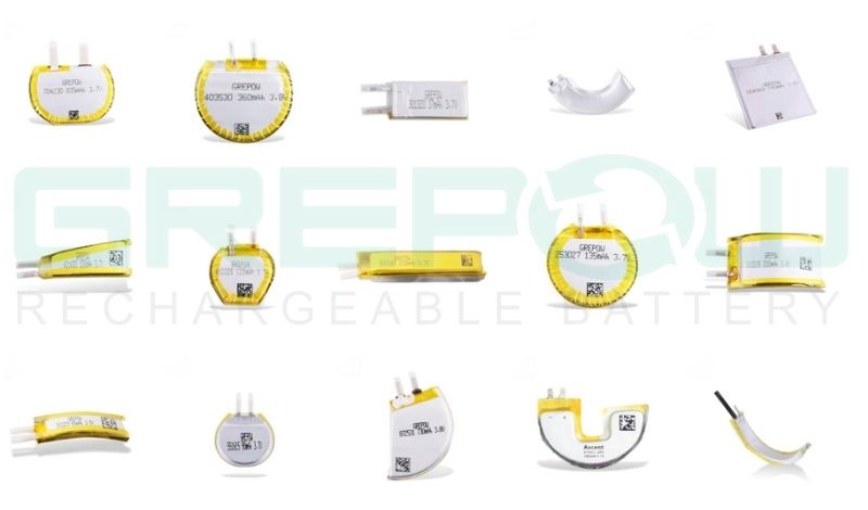 shaped lithium polymer battery