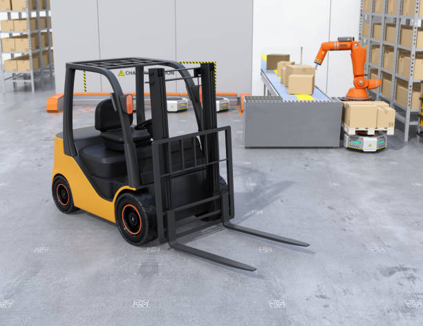 a normal forklift