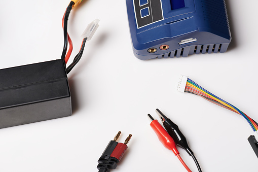 Wires and charger for Lipo Battery