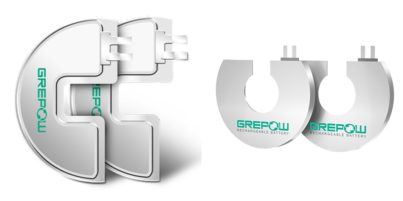 Grepow Pouch C Shaped LiPo Battery: Powering the Future of Smart Helmets