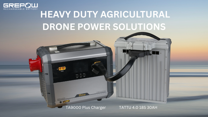 Smart Battery Solution for Heavy duty agricultural drones