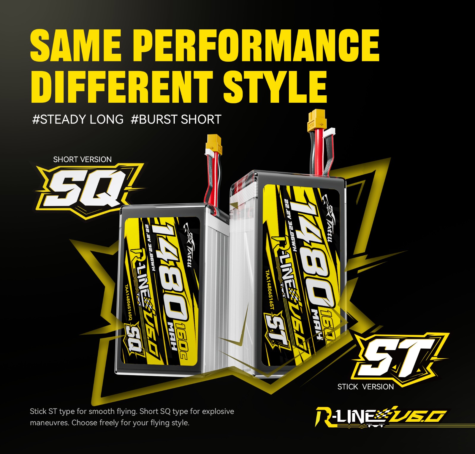 SAME PERFORMANCE TWO SHAPES
