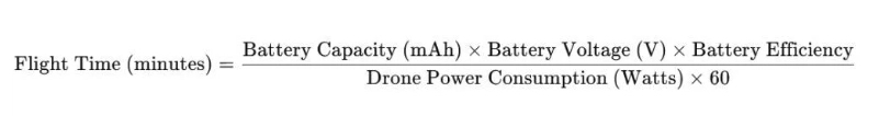 Flight Time Formula