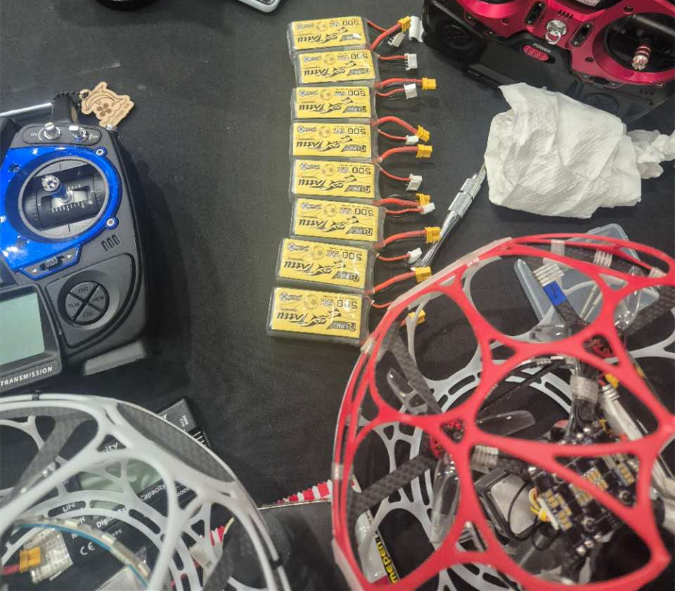 Tattu batteries for Singapore Regional Drone Soccer Championship 2025